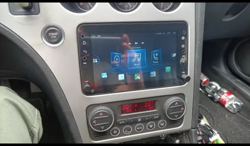 Rádio Android 14 com GPS Alfa Romeo 159,Brera, Sportwagon (Artigo Novo