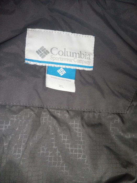 Куртка columbia мужская теплая деми, цвет серый, xl,56-58 р,182-187 см