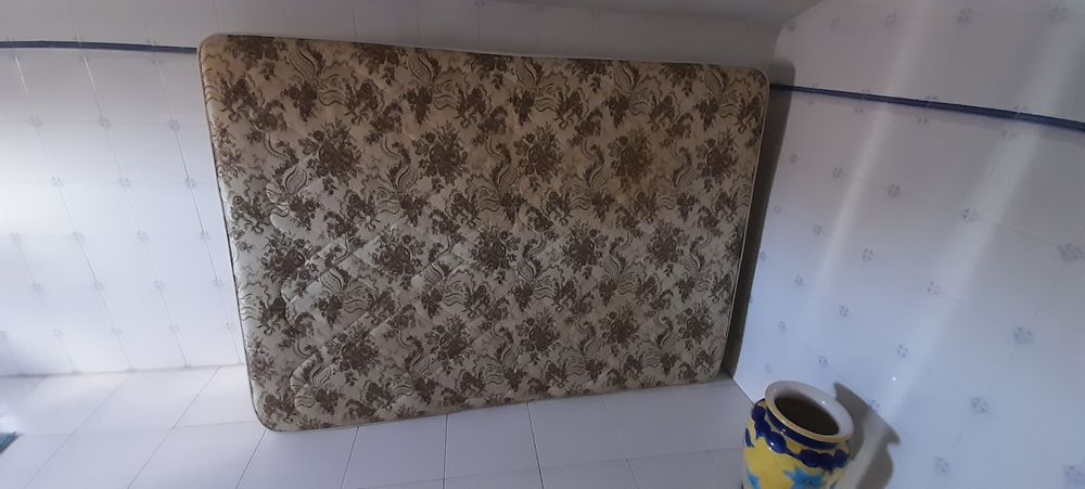 Colchão ortopédico  de casal usado em bom estado