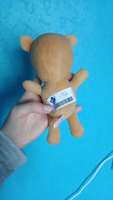 Мягкая игрушка ty peppa pig медвежонок пеппы бежевый