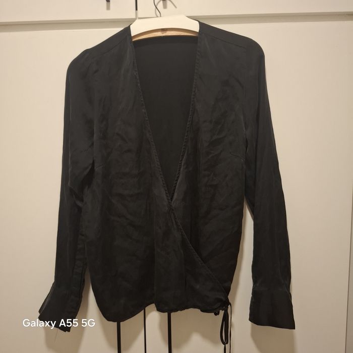 Koszula narzutka  elegancka czarna 36/38