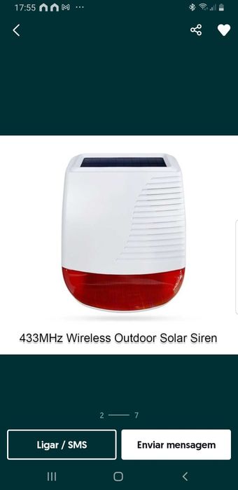 Alarme  para casa Abus