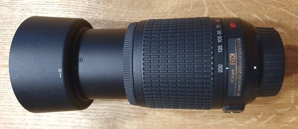 Nikkor  DX  55-200  VR  AF-S  4-5.6
