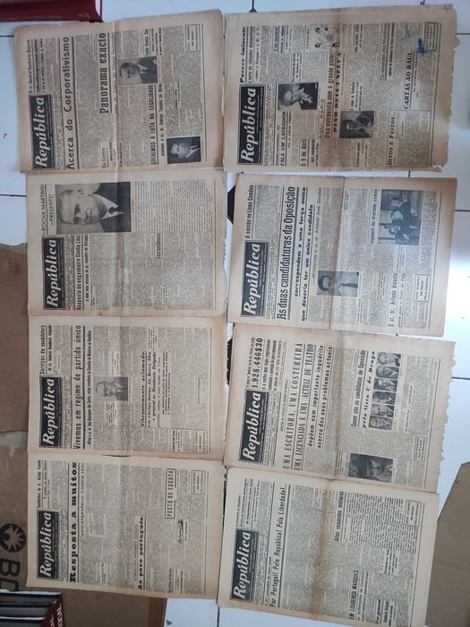 30 Jornais República - Anos 50 e 60