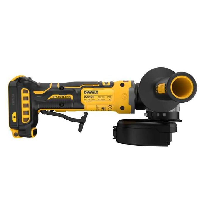 DeWALT DCG404N Шліфмашина кутова - болгарка акумуляторна безщіткова 18V каркас 125мм