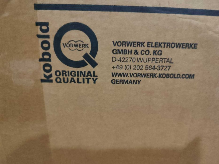 Kobold nunca utilizada, dentro da caixa da compra