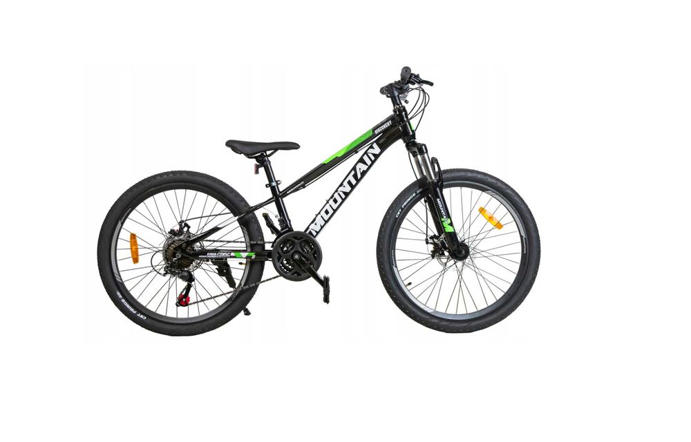 ROWER GÓRSKI MOUNTAIN MTB 24 cali  STALOWY amortyzacja 120-145cm różne warianty kolorów