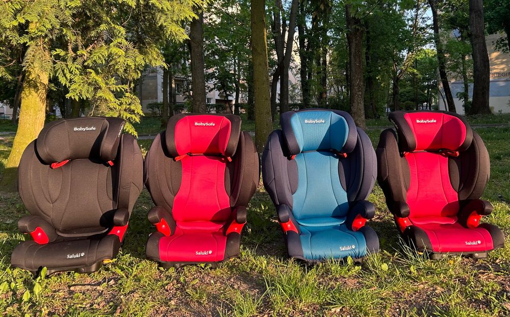 Foteliki BabySafe Saluki 15-36 kg, 4 sztuki