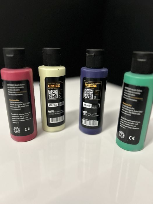 Zestaw farb akrylowych Arteza Kraft 118,3 ml nowe różne kolory