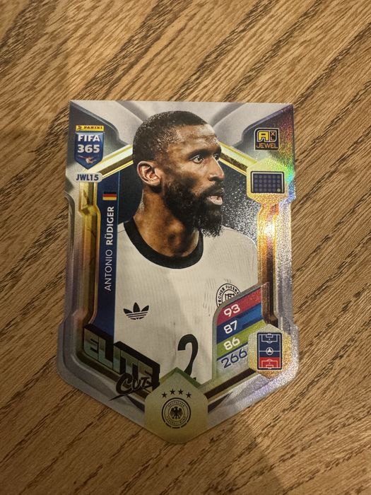 Antonio Rudiger elite cup panini adrenalyn 2026