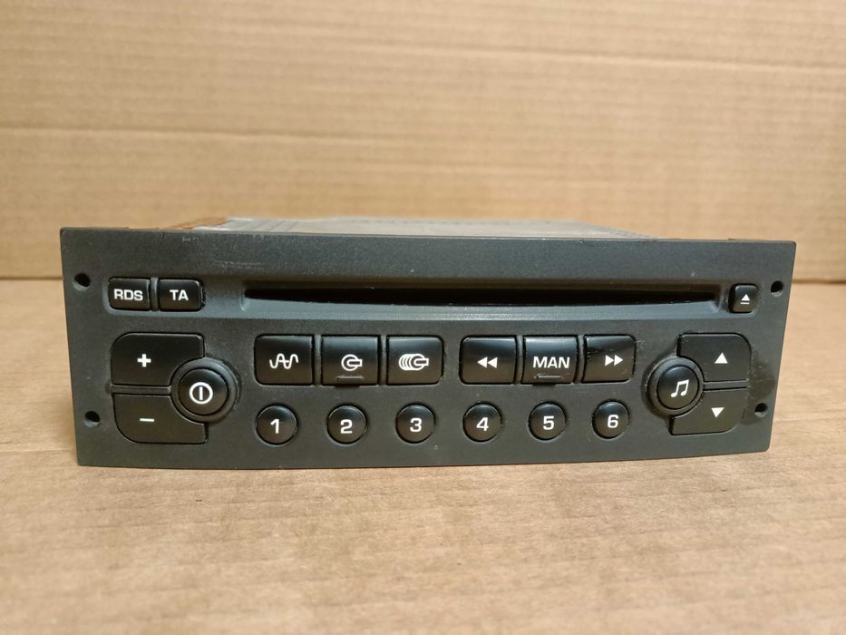 radio peugeot 206 307 citroen c2 c3 c4 vdo + vin