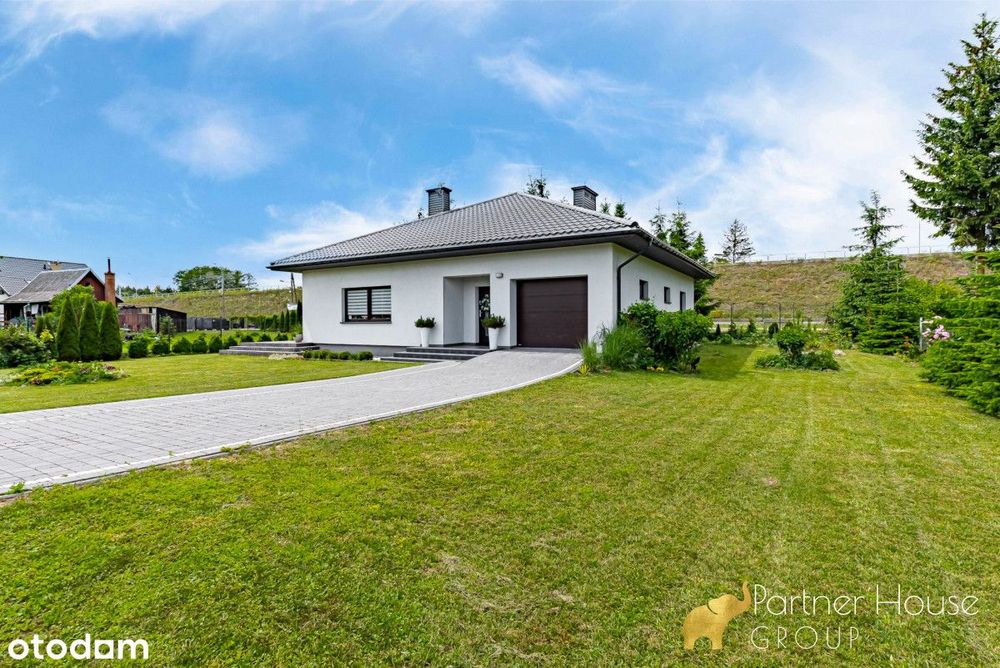 Wygodny parterowy dom z tarasem i dużą działką