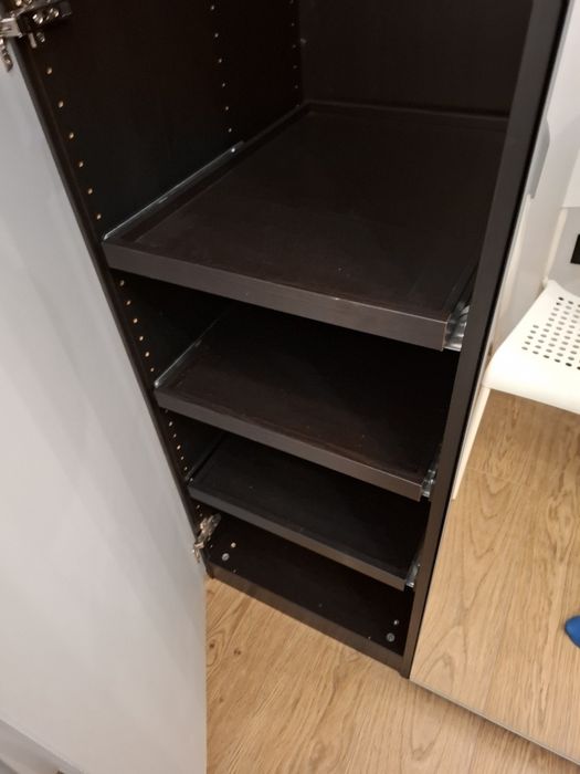 Szafa Ikea Pax 237 czarnobrązowa