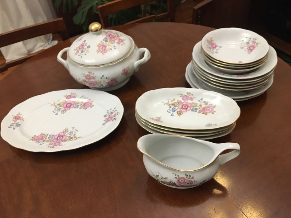 Kolekcja porcelany: serwis obiadowy Porcelana Wałbrzych Krzysztof