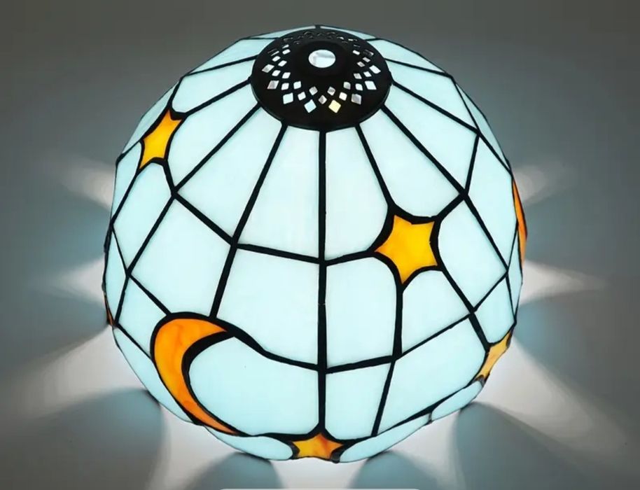 Abajur em Vidro Estilo Tiffany