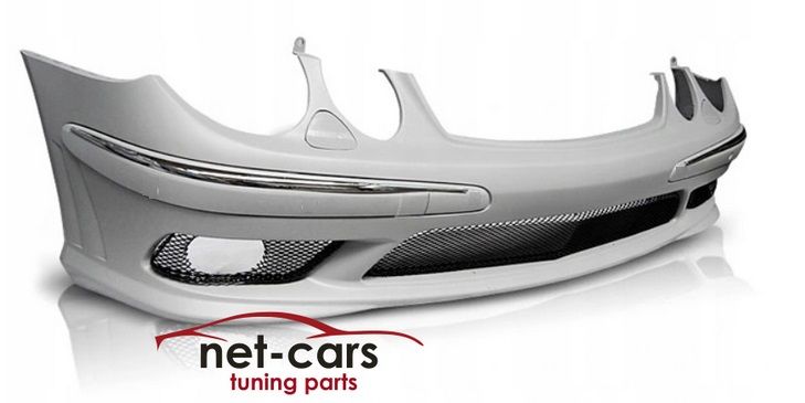 Zderzak przód, tył PDC, progi, halogeny MERCEDES E W211 AMG 02-06