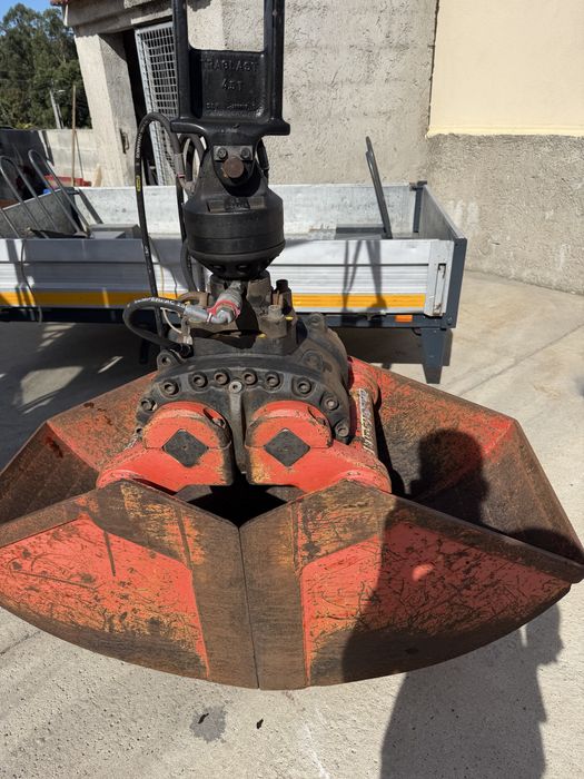 Rotor com balde Palfinger