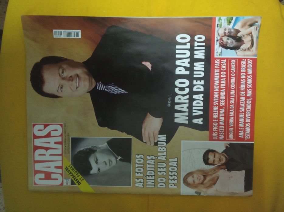 Revista  CARAS  ( Marco Paulo )