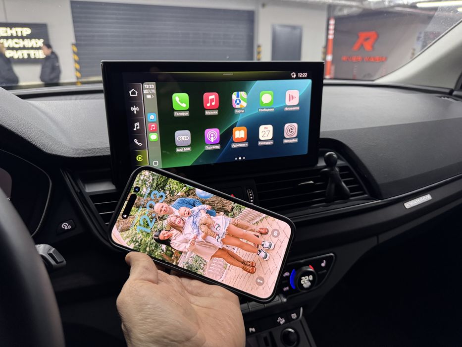 Перепрошивка мультимедиа,Carplay full screen,активация Carplay.VW/Audi