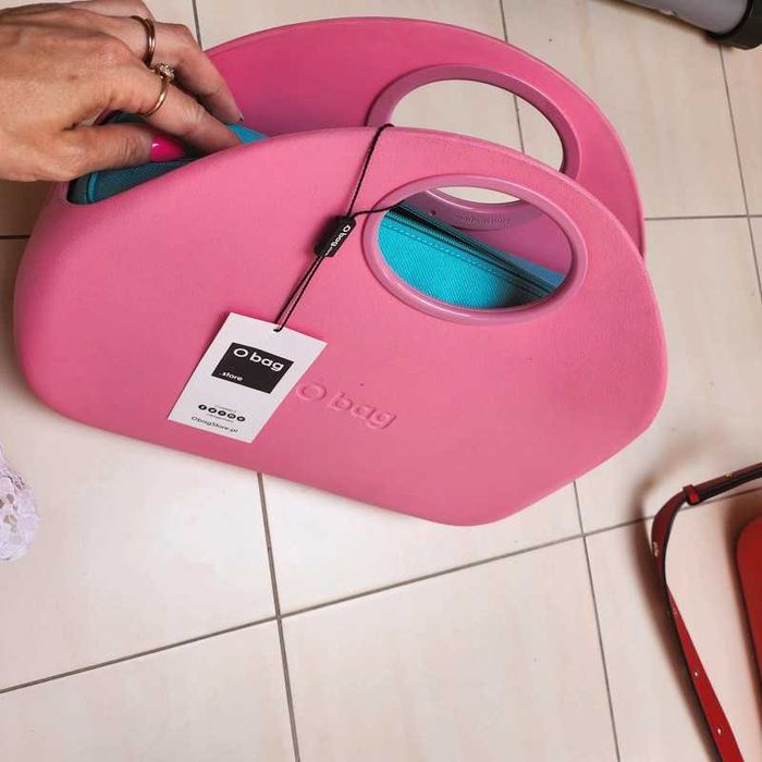 Obag moon pink nowy zestaw pikkabuu