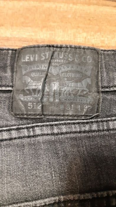 Męskie spodnie levis 512