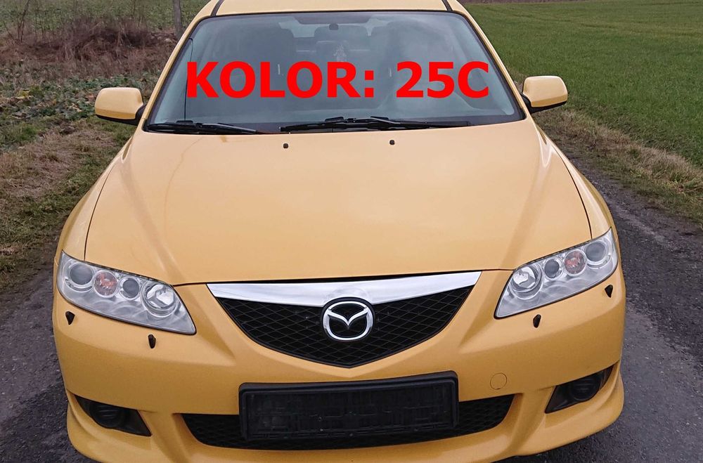 Maska przód 25C Mazda 6 GG GY 02-08r