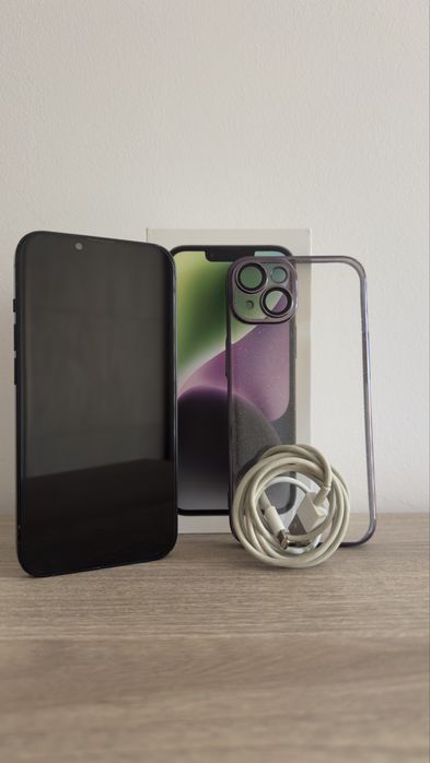 iPhone 14 (89% kondycji baterii, stan bardzo dobry)