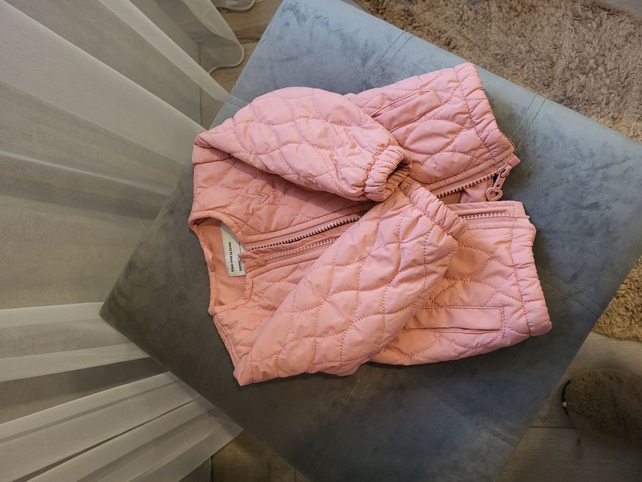 Курточка бомпер для дівчинки 74 розмір