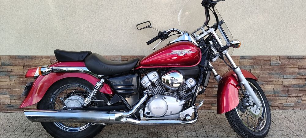 Honda shadow 125 kufry transport