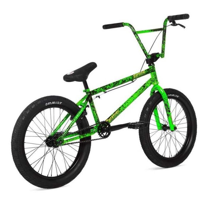Велосипед BMX Stolen CREATURE 20.75" TOXIC GREEN SPLATTE зелений