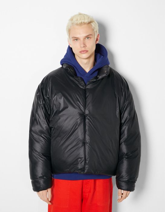 ЗИМА!Оверсайз пуховик BERSHKA