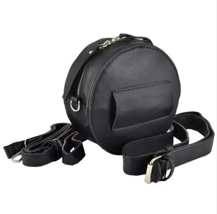 Сумка кругла Крос-боді 15х15х7см