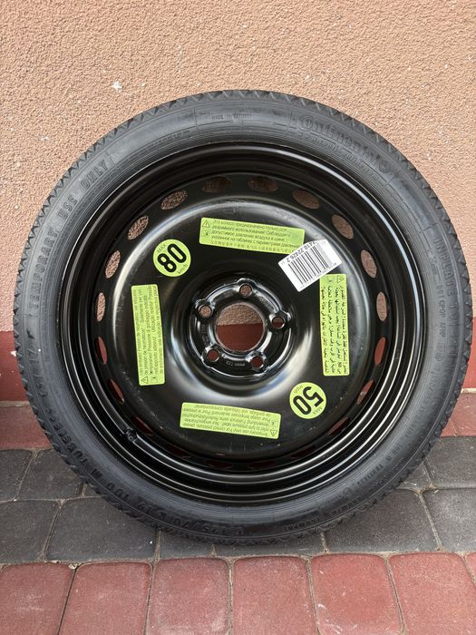 Koło Dojazdowe Audi A4 A5 8K0601027D T125/70R19 100M