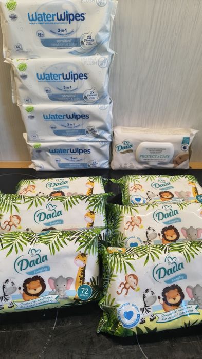 Water Wipes chusteczki 4 x 60 szt nawilżane