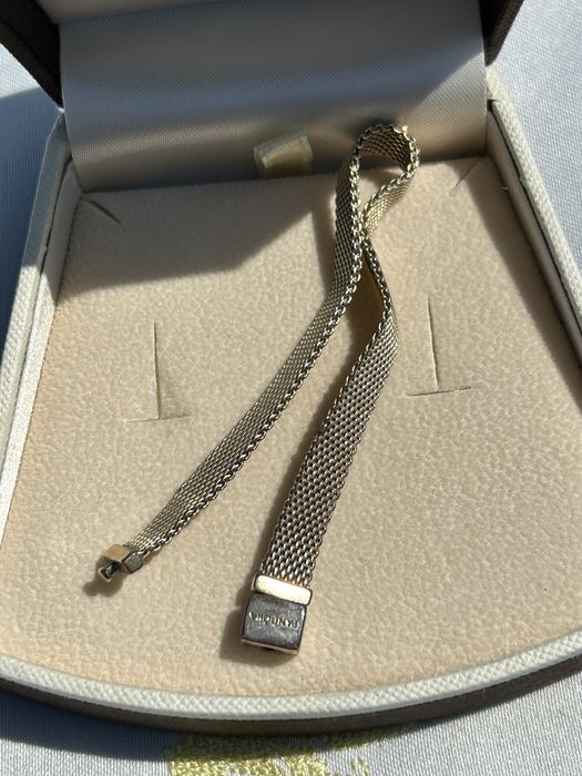Pandora pozłacana bransoletka oryginalna