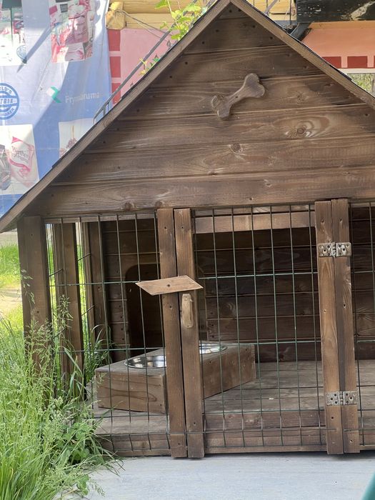 Будка для собак, малої/середньої породи