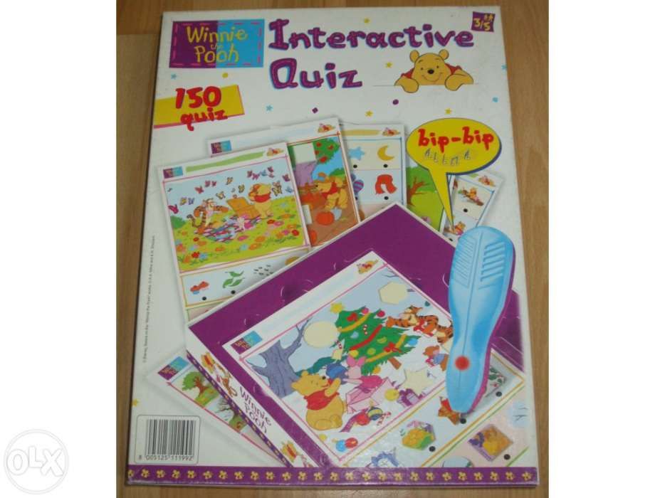 Jogo interativo Quiz - Winnie the Pooh