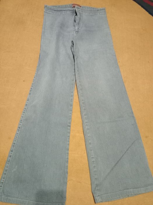 Жіночі штани,колір білий,льон.