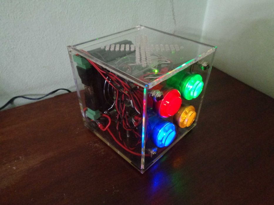 [Usado] Cluster custom-made com 4 placas Raspberry Pi Zero 2W