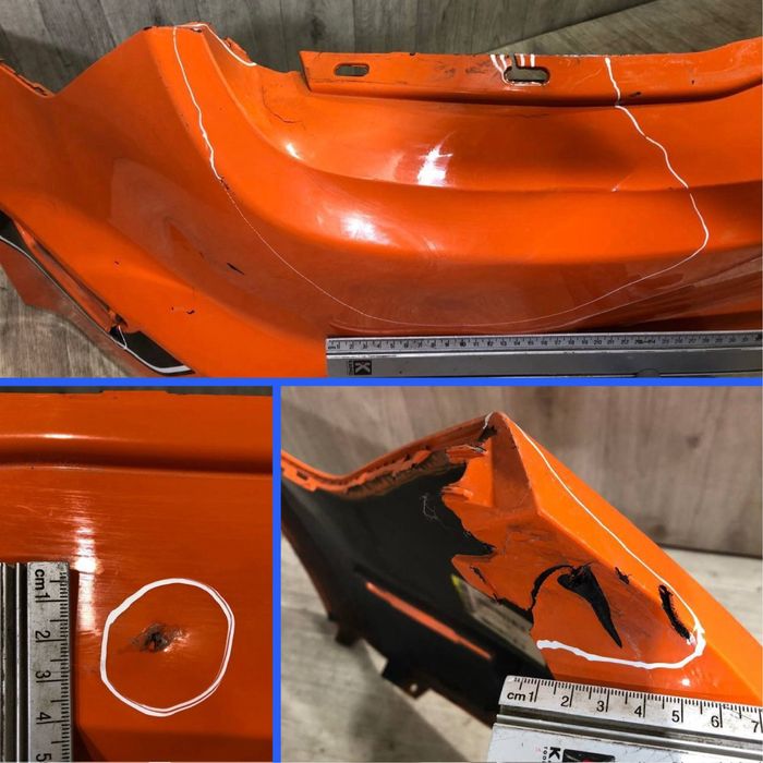 Бампер задній Ford Mustang 6 GT | 2018 2019 2020 2021 2022 2023 г