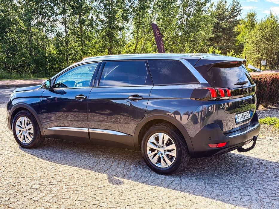 Peugeot 5008 Bezwypadkowy LED  Allure Automat 7 osobowy Zadbany Kamera
