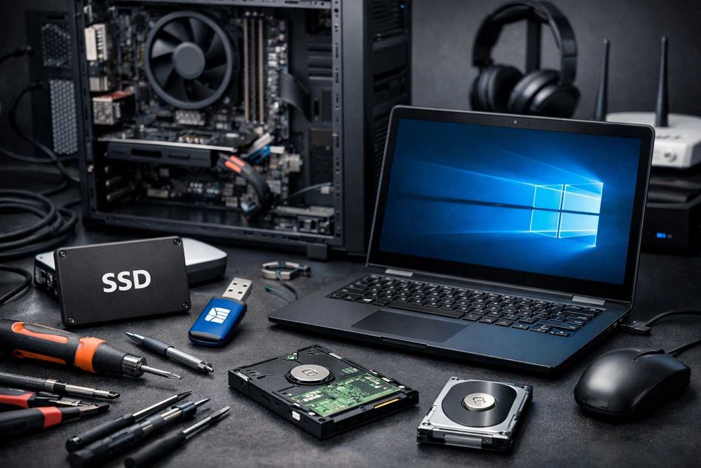 Допомога з ПК та ноутбуками