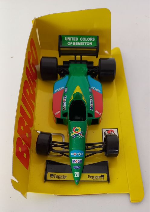 Carro de Fórmula 1 Benetton Ford  esc. 1/24