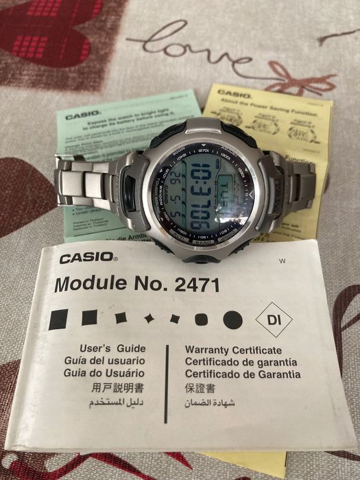 CASIO PRO TREK PRG - 50 (2471) retro