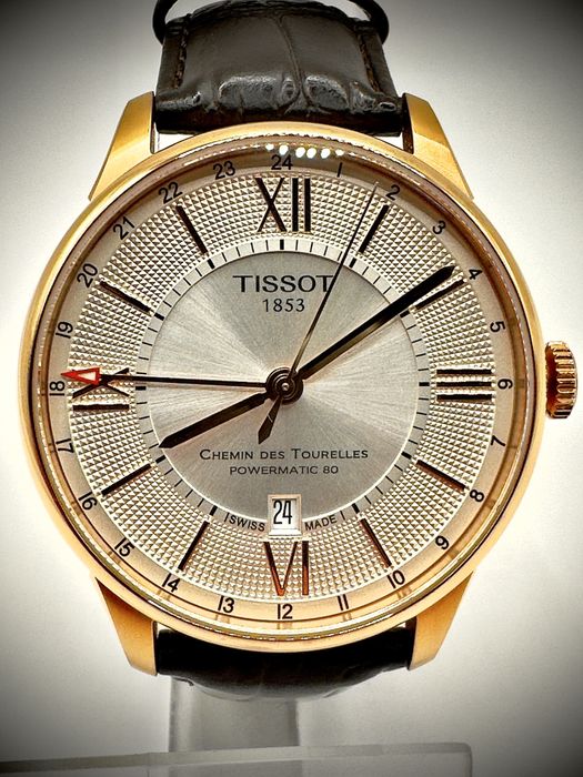 Tissot Chemin Des Tourelles Powermatic 80 automatic GMT 42mm