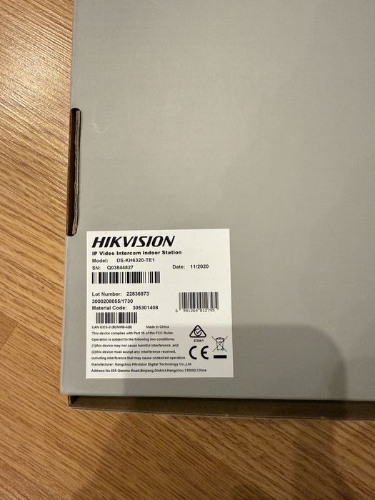 2МП IP вызывная панель Hikvision DS-KB8113-IME1