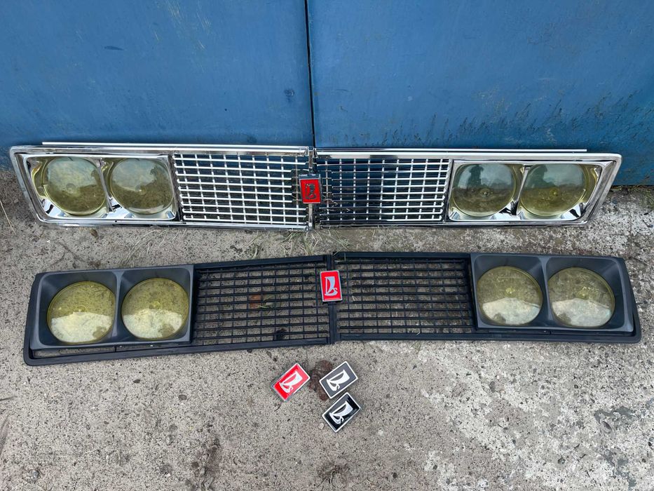 решетка передняя радиатора  ваз 2106 пластик