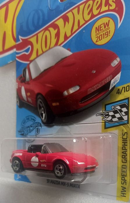 91 mazda mx-5 miata hot wheels