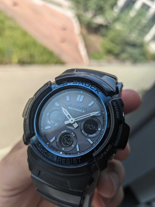 Casio G-Shock AWG-M100A-1AER Solar Multi Band 6 – oryginał