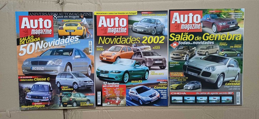 AUTO MAGAZINE revistas automóvel